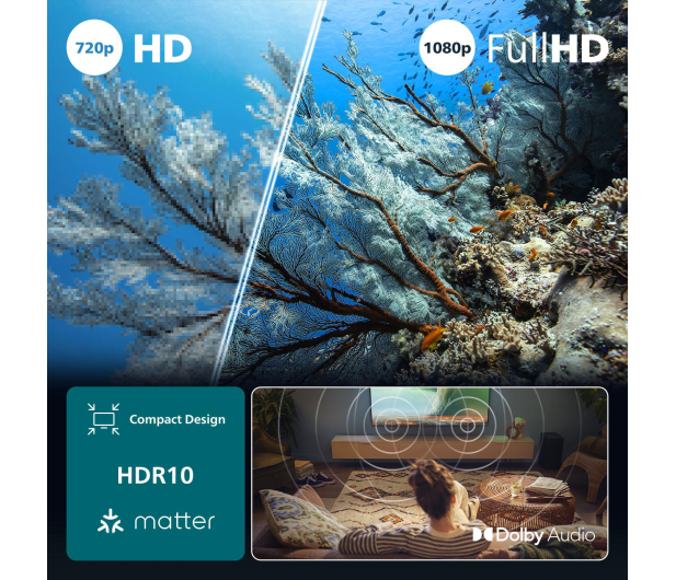 PHILIPS 32PFS6000 32" LED HD Titan OS - 1357121 - zdjęcie 7